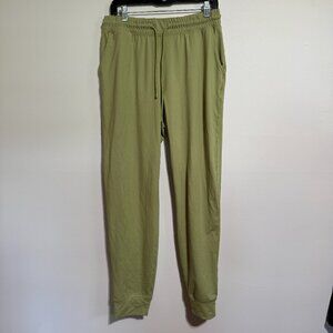 Fabletics Soft Green Joggers, Large